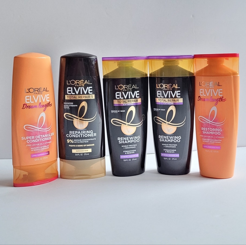 5 LOREAL ELVIVE BUNDLE